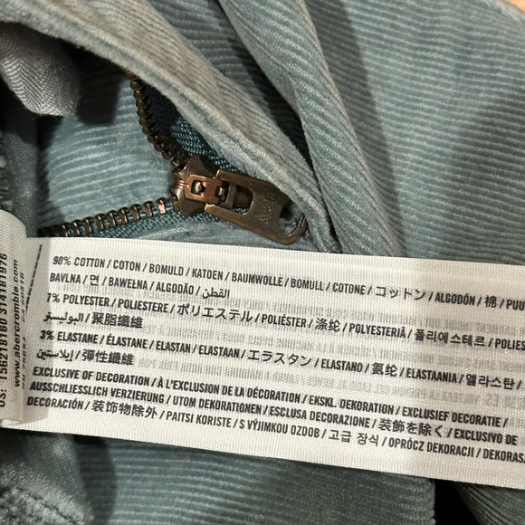 Abercrombie&Fitch Super Skinny Corduroy Jeans Size 26 - Picture 5 of 8